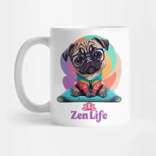 Zen Pug Life Mug